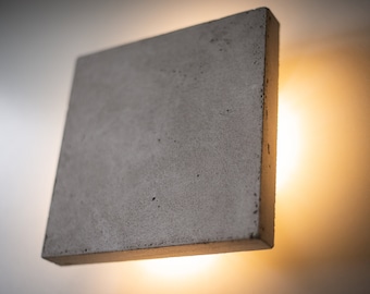 concrete lamp SC#601 plug in wall sconce