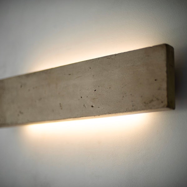 concrete lamp SC#651 minimalist decor. bedside wall lamp