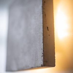 concrete lamp SC646 plug in wall sconce. industrial lamp image 3