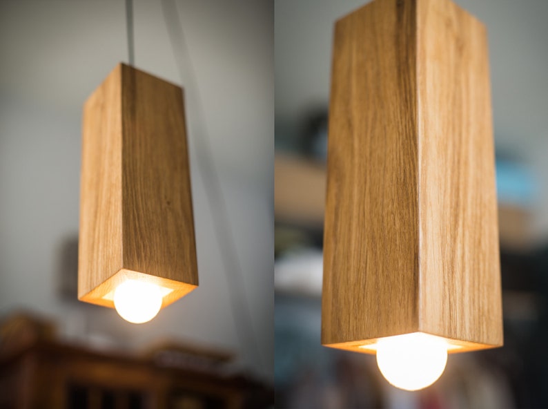 pendant lamp wood lamp wooden lamp ceiling lamp wood pendant light wood ceiling lamp ceiling light oak pendant light BASE#2 handmade