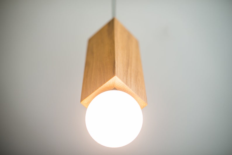 pendant lamp wood lamp wooden lamp ceiling lamp wood pendant light wood ceiling lamp ceiling light oak pendant light BASE#2 handmade