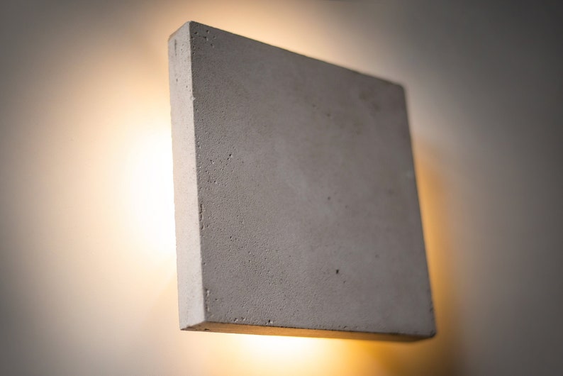 concrete lamp SC646 plug in wall sconce. industrial lamp image 2