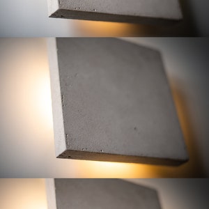 concrete lamp SC646 plug in wall sconce. industrial lamp image 5