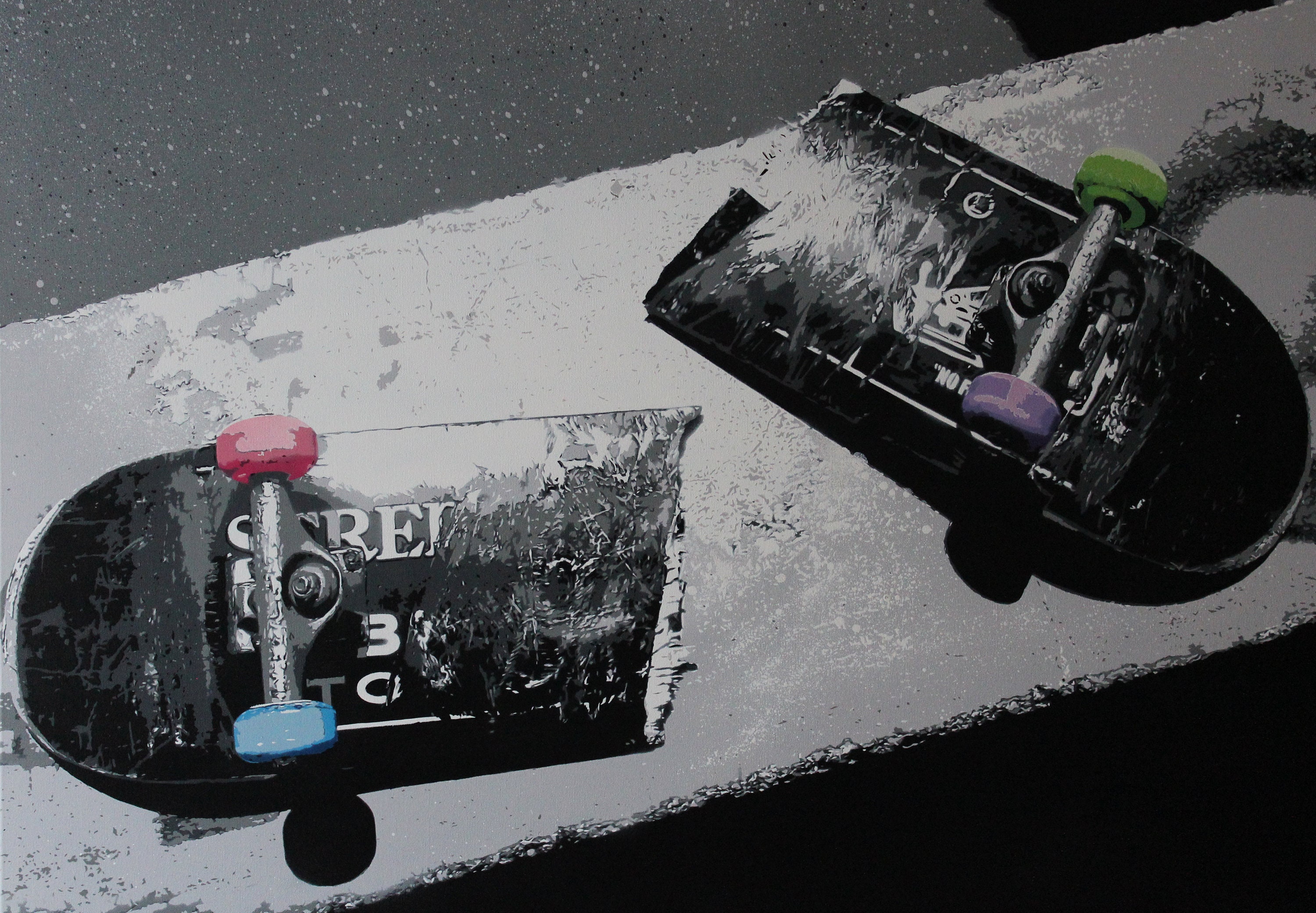 お中元 美品⭐︎バンクシー BANKSY SKATEBOARD DECK Riot Cop tsgwarek.pl