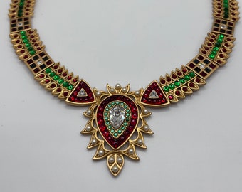 Franklin mint Indiase motieven ketting