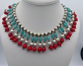 Miriam Haskell halsketting in Egyptische stijl