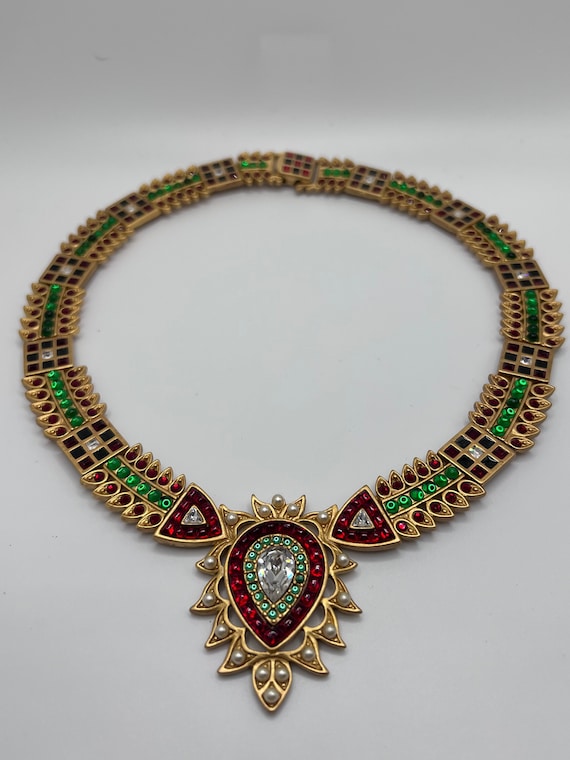 Franklin mint indian motives necklace