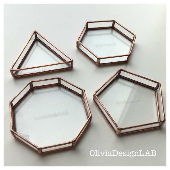 Geometric Key /& Change Dish