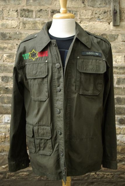Originals Bob Marley Tuff Gong Rasta Military Jacket - Etsy India