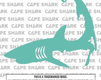 Cape Shark Sticker