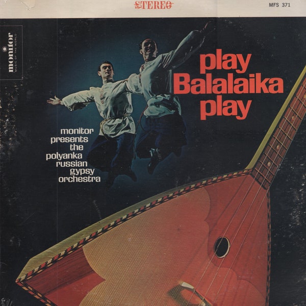 The Polyanka Russian Gypsy Orchestra Play Balalaika Play Monitor Records Sealed Vinyl Record LP