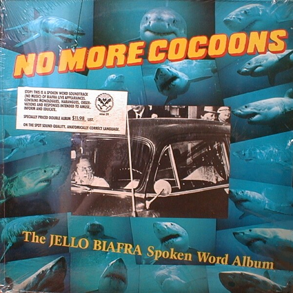 JELLO BIAFRA No More Cocoons The Jello Biafra Spoken Word Album Alternative Tentacles Records Still Sealed Original Vinyl 2XLP