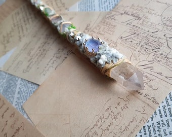 Handcrafted Clear Quartz Crystal Wands - Healing Energy & Meditation Tools