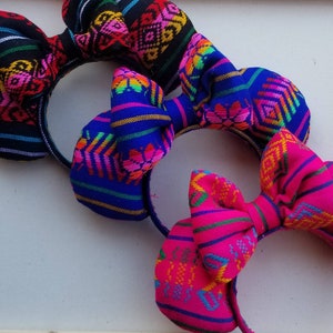 Sarape Mouse ears, sarape ears, mexican inspired ears, sarape, fiesta ears
