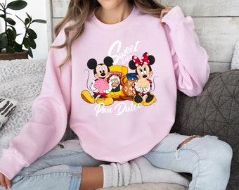 Mickey and Minnie Conchas crewneck, sweatshirt, gildan sweatshirt