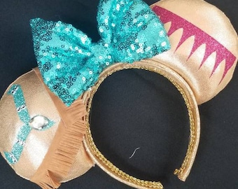 Pocahontas mouse ears, pocahontas, disney ears, disney inspired, pocahontas ears, minnie ears, mickey ears, pocahontas