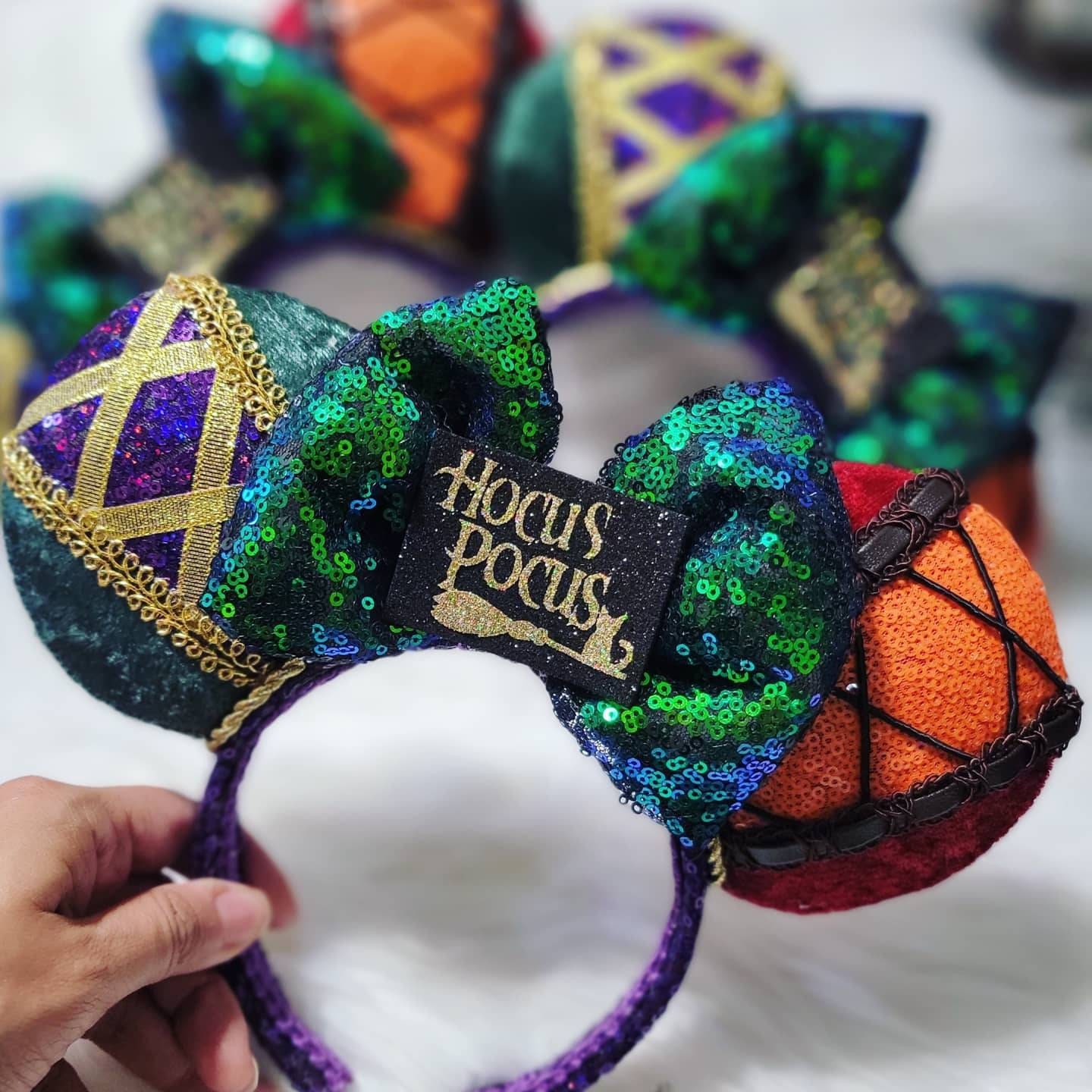 Hocus Pocus Inspired Ears, Mouse Ears, Hocus Pocus, Halloween Ears