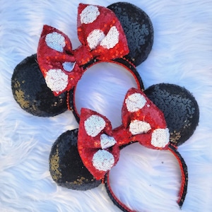 Classis Minnie Mouse ears, mouse ears, disney ears, minnie ears