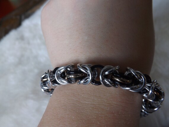 ビザンチン チェーンメイル ブレスレット - オーダーメイド - キング