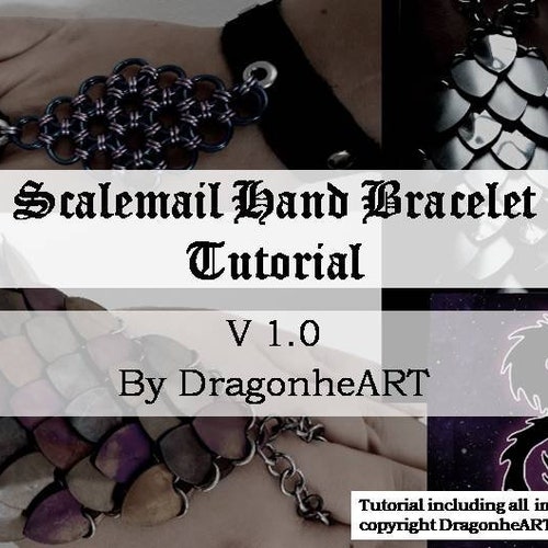 Scalemail Bra Tutorial Detailed Instructions on How to Make - Etsy