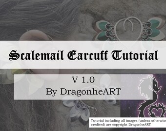 Scalemail Ear Cuff Tutorial - Fairy Cosplay Ears (PDF How to)