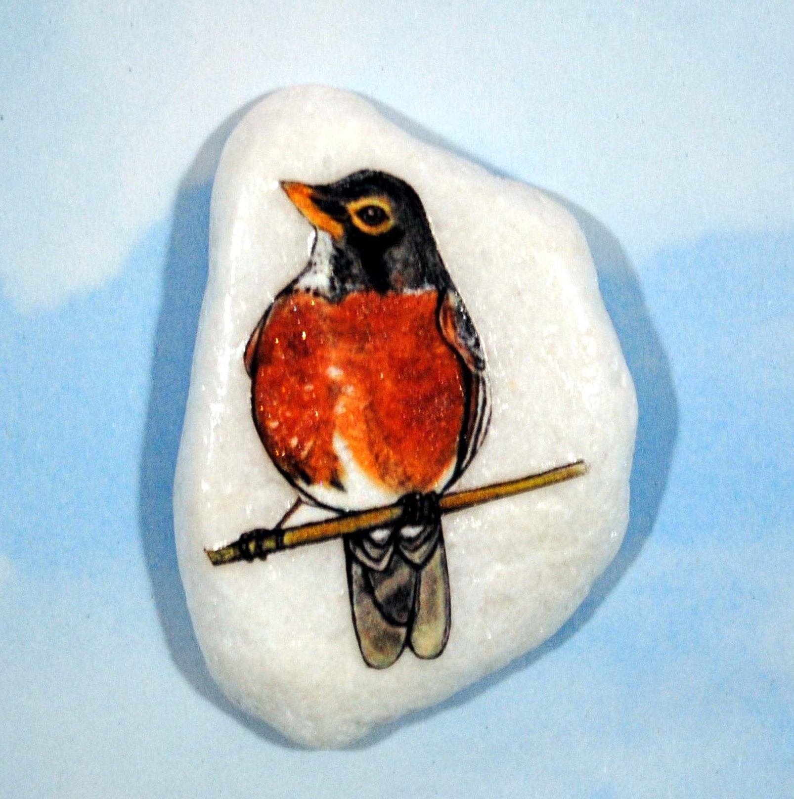 Red Robin Spirit Animal Stone Bird Totem Gift for Mom - Etsy Red Robin Spirit Animal Stone Bird Totem Gift for Mom - Etsy
