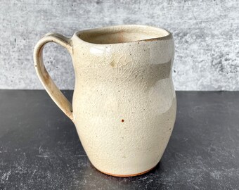 Handmade Large Wood Fired Stoneware Mug