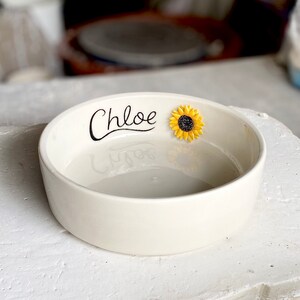 Custom Small Handmade Dog Bowl image 6