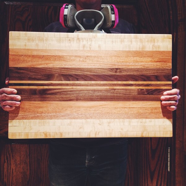 16"X22" Hardwood Cutting Board