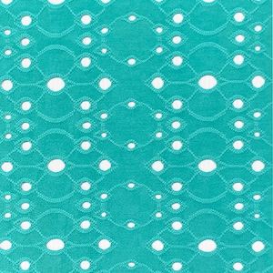 Laser Cut Eyelet Jersey Knit Fabric Apparel By the Yard