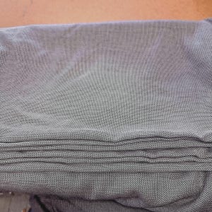 Designer Wool Blend Suiting Fabric Diamond Check Imported Sold by the Yard