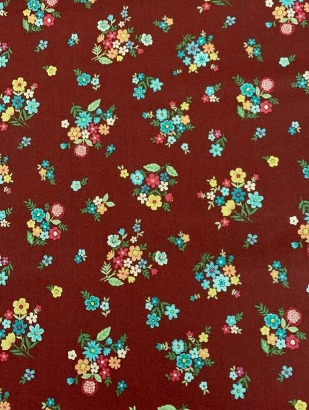 Floral Delight Cotton Fabric Set