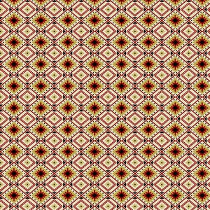 Chateau Blocks  Cotton Fabric Andover Reproduction Max and Louise By the Yard