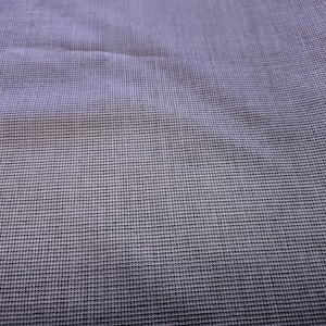 Designer Wool Blend Suiting Fabric Check Gray  Imported Sold by the Yard