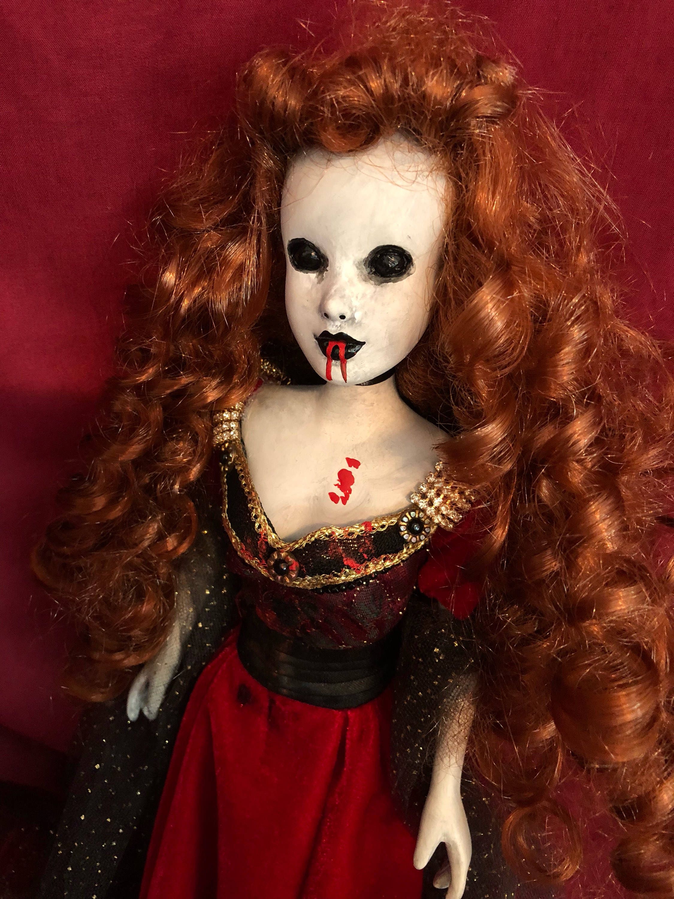 gothic porcelain doll