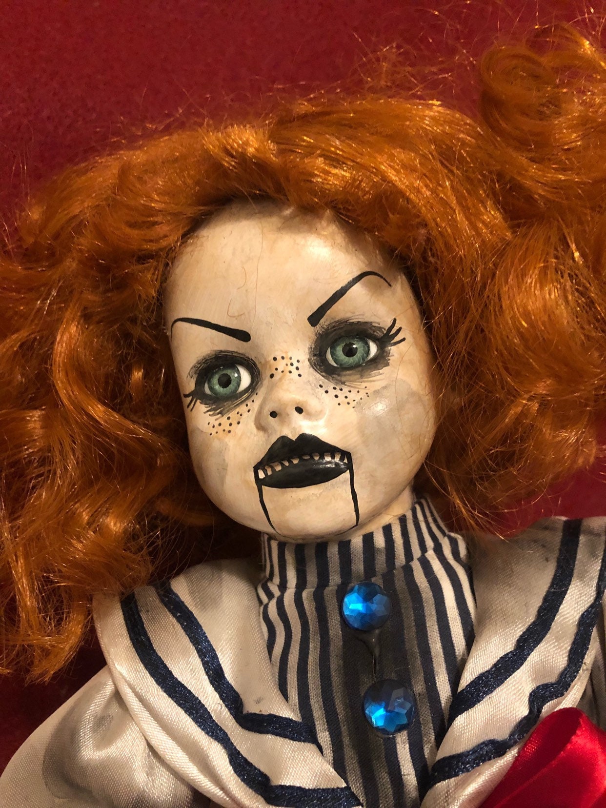 creepy doll hair