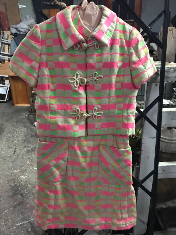 Custom made malcom starr vintage dress and coat de