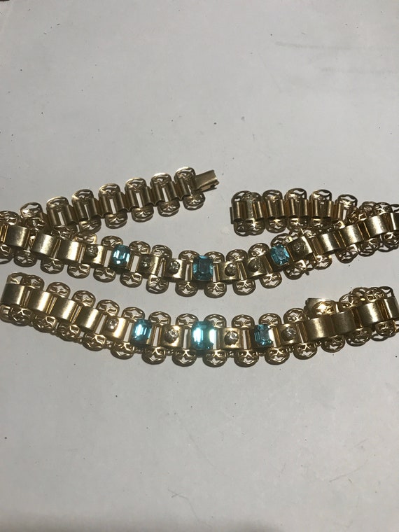 Matching vintage choker and Braclet set