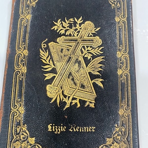 1897 Church songbook Augsburgische ( German )  for Protestants- Lutheran groups unaltered