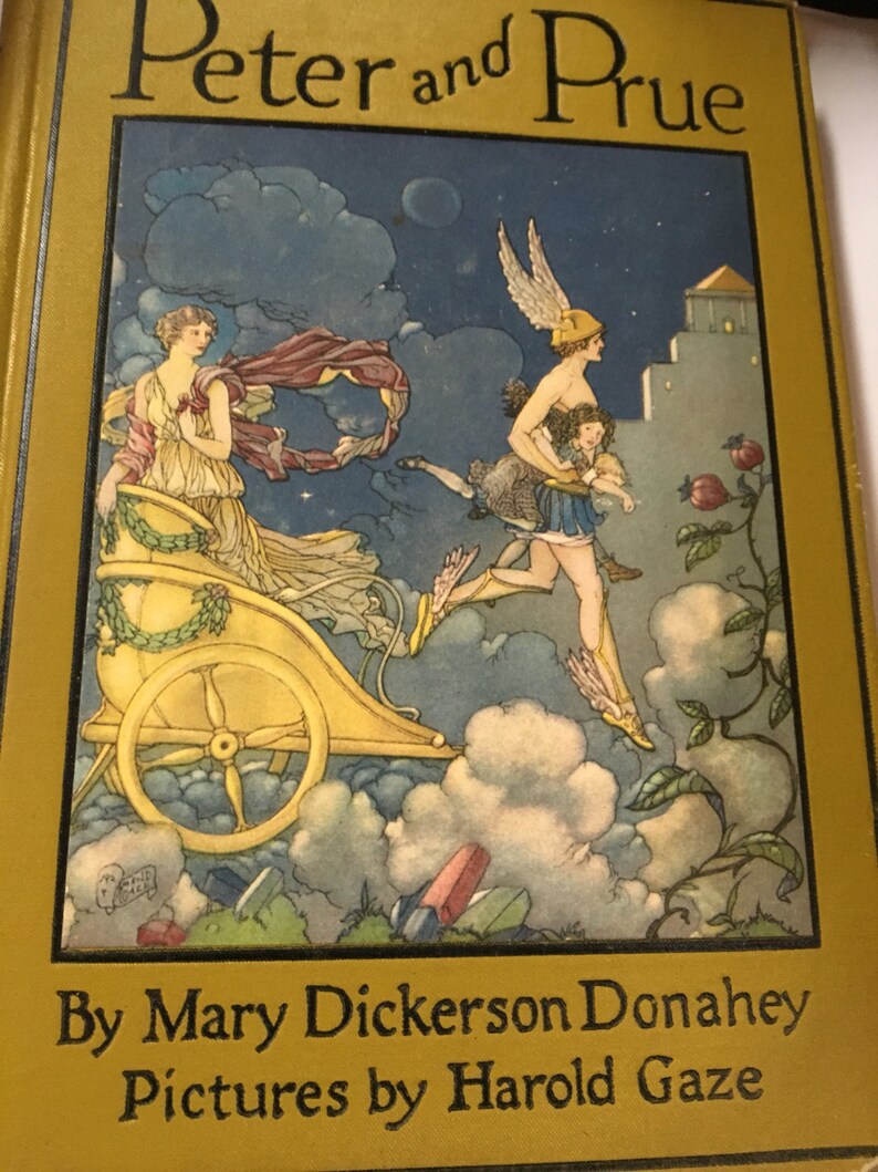 Rare book peter and the prue by mary shops dickerson donahey 1924 1st edition