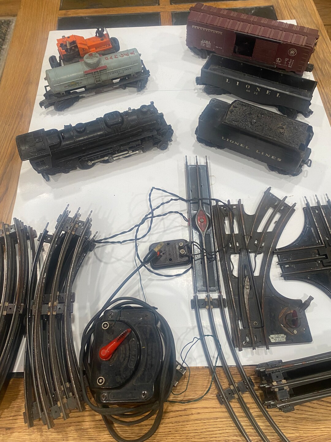 1958 lionel train set