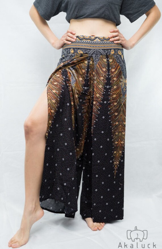 wrap around pants plus size