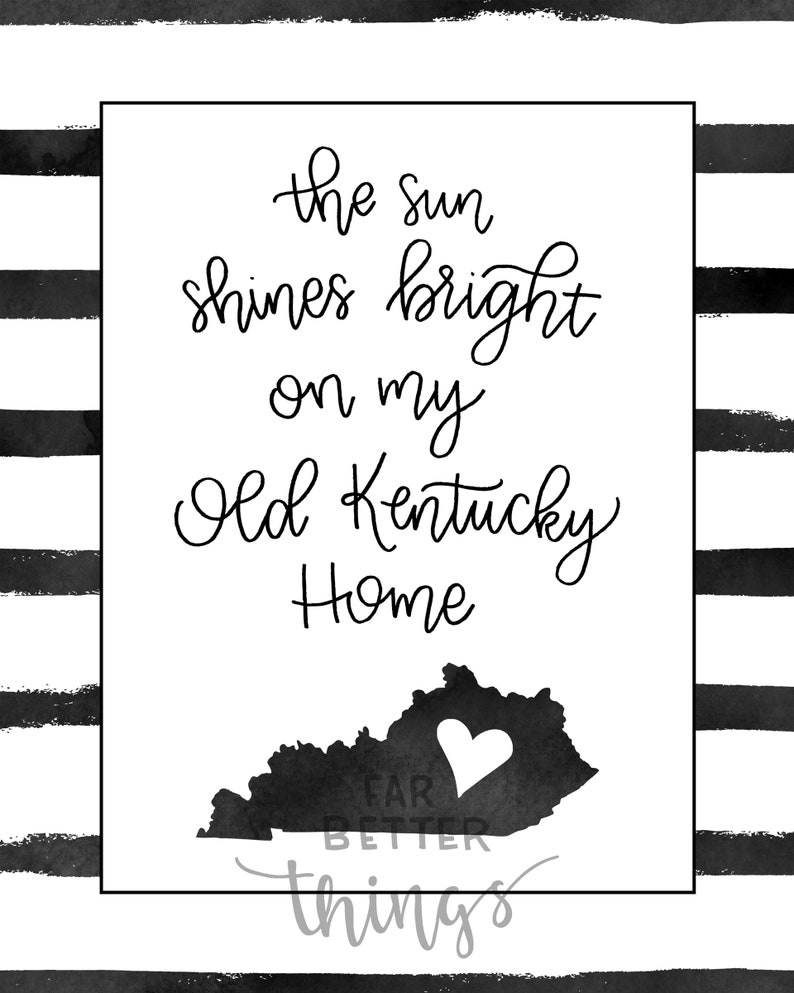 Free Free 202 My Old Kentucky Home Svg SVG PNG EPS DXF File