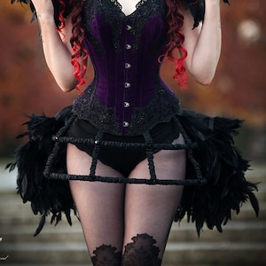 Crinoline hoop cage skirt