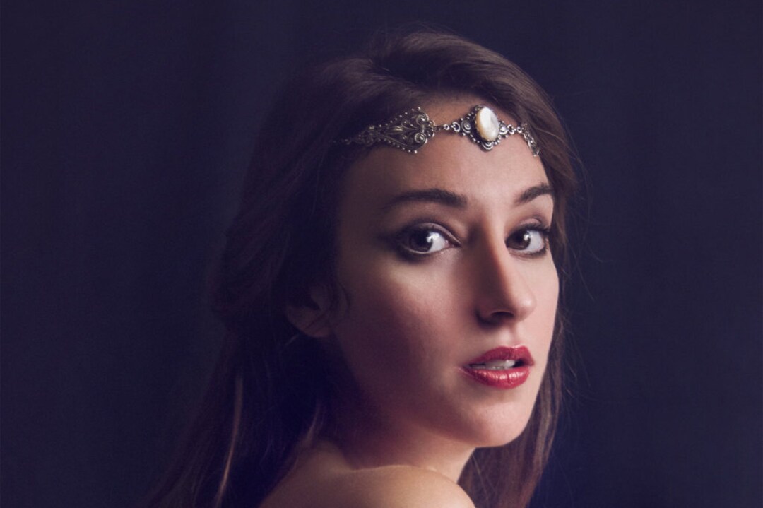 Mother of Pearl Gem Gothic Victorian Wedding Bridal Circlet - Etsy