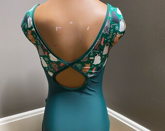 Holiday Collection 2020- ballet leotard by Yukitard