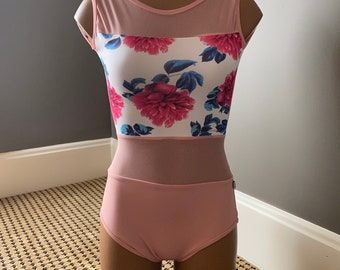 Peony Collection - ballet leotard by Yukitard