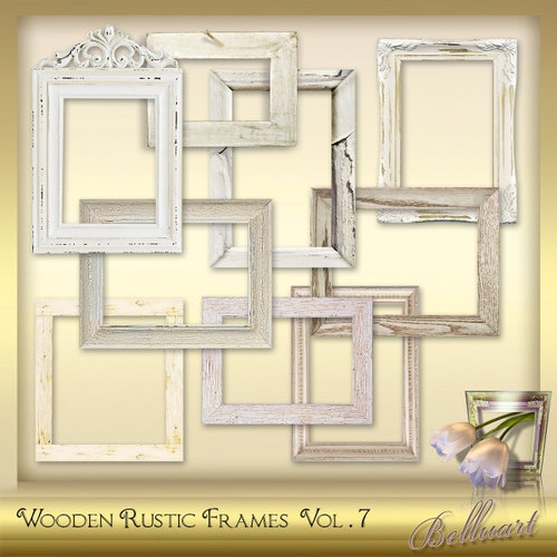Clip Art Frames. Digital Picture Frames Digital Frame Clip Etsy