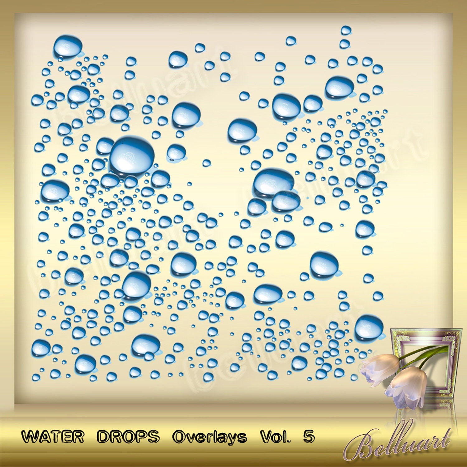 30 Water Drops Overlays Vol. 5 Raindrops overlays Foto Etsy