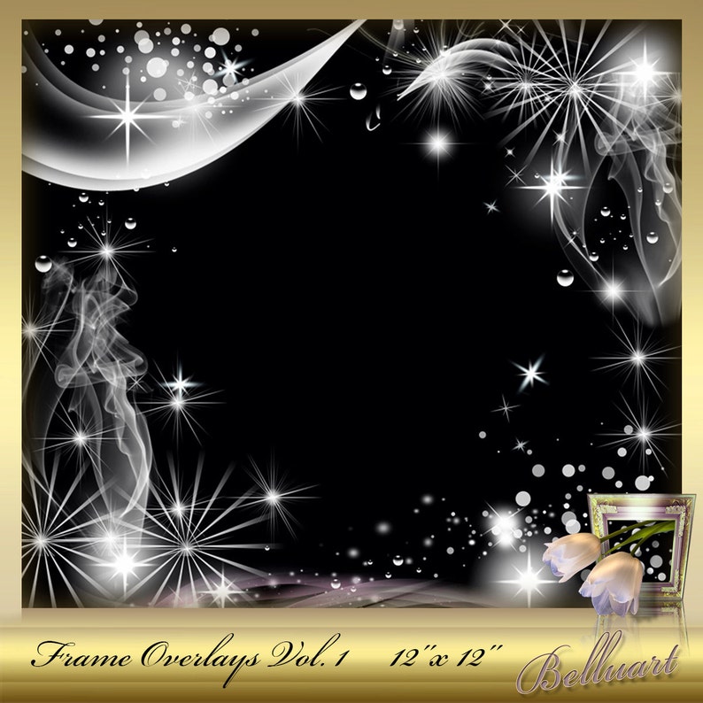5 Frame Overlays Framesoverlay Vol. 1 Overlays Photo Etsy